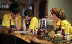 Young, sociable, energetic, industrious exchange students from abroad under J-1 visa